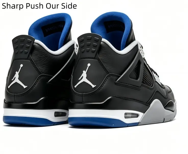 Men Women Retro Mid Height Basketball Sneakers Black Bright Blue Grey Mesh Leather Upper Shock Absorbing Sole Wear-resistant Athletic Shoes Street Gym Workout Running Outdoor Daily Casual Footwear