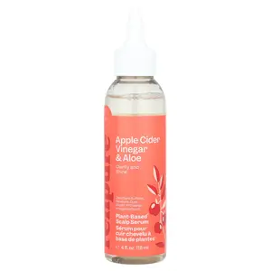 Renpure Plant-Based Scalp Serum, Apple Cider Vinegar & Aloe, 4 fl oz (118 ml)