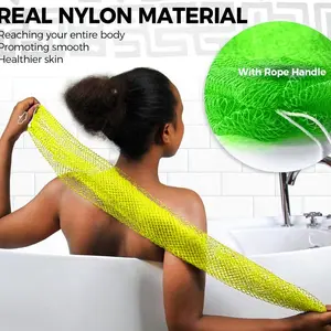 African Exfoliating Net Sponge, Ethically Sourced from Nigeria Bath Sponge Smooth Skin Bath Sponge Shower