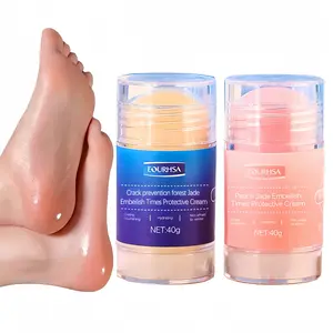 Buy 1 Get 1 Anti Cracked Foot Cream Winter Care Moisturizing Repair Cracked Skin Non Greasy Hypoallergenic thickest creamanti crack Treasure Box Self-Adhesive Rhinestone Stickers Set terbinafine hydrochloride  chap  stick Pumpkin Hand Nude Pink White Grad