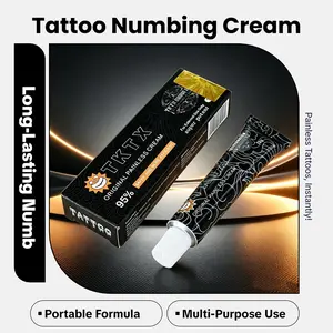 Tattoo Numbing Cream Black 95%Topical Anesthetic Numbing Cream for Pre-Tattoo Skin Application, Quick Pain Relief,  Tattoo  Care Solution