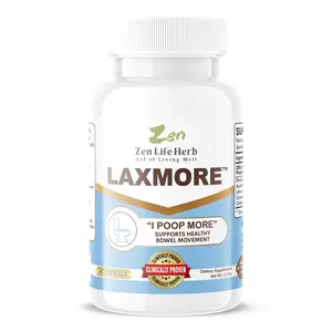 LAXMORE "I POOP MORE" Healthy Bowel Movements And Digestive Wellness (30/60/90) Edible Supplement