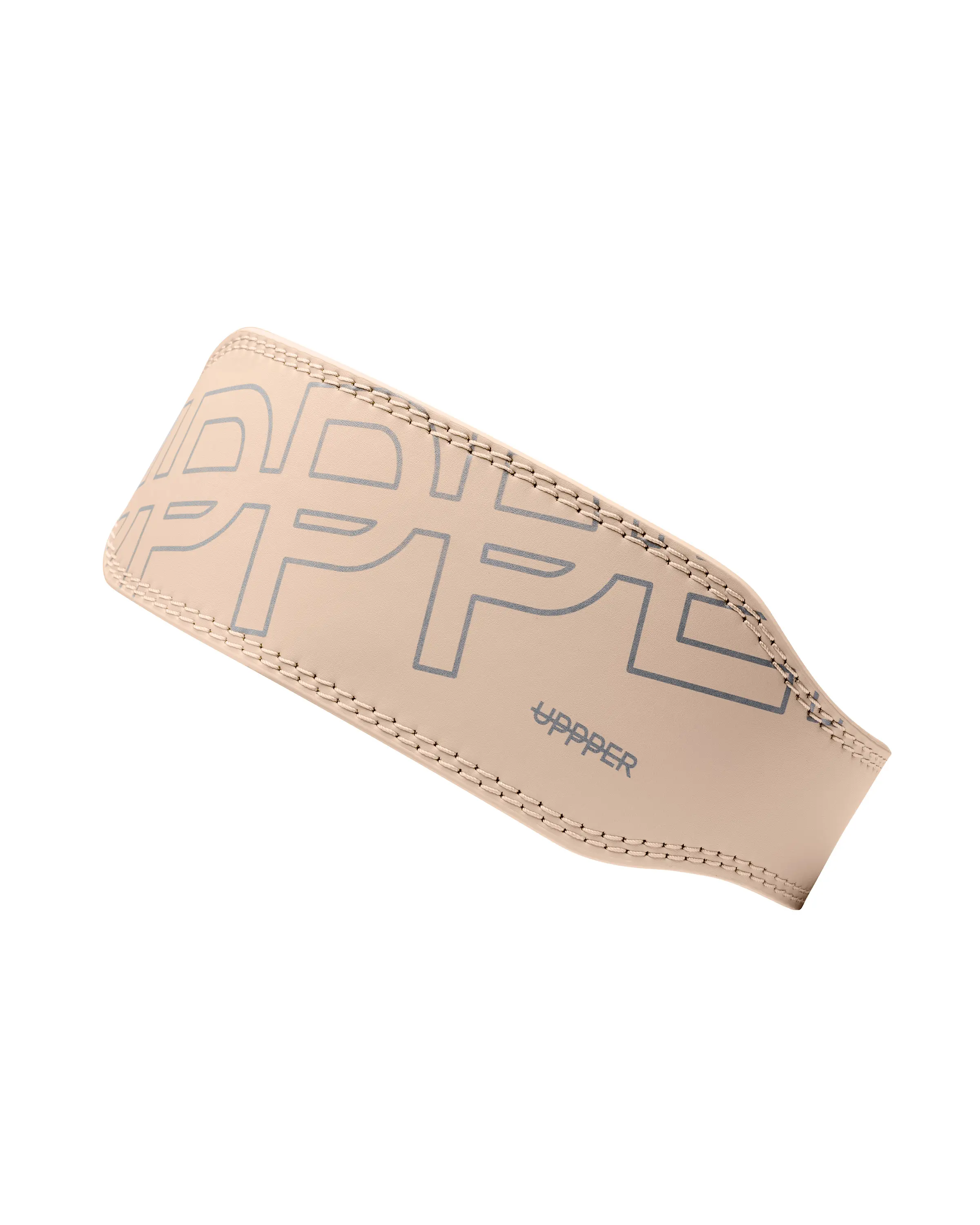 UPPPER Lifting Belt Sail - Microfiber Leather, Double-Prong Buckle, 4" to 2.5" Tapered, Weightlifting Support