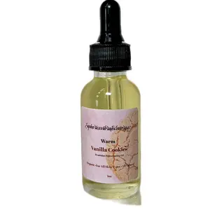 Warm vanilla cookie body oil