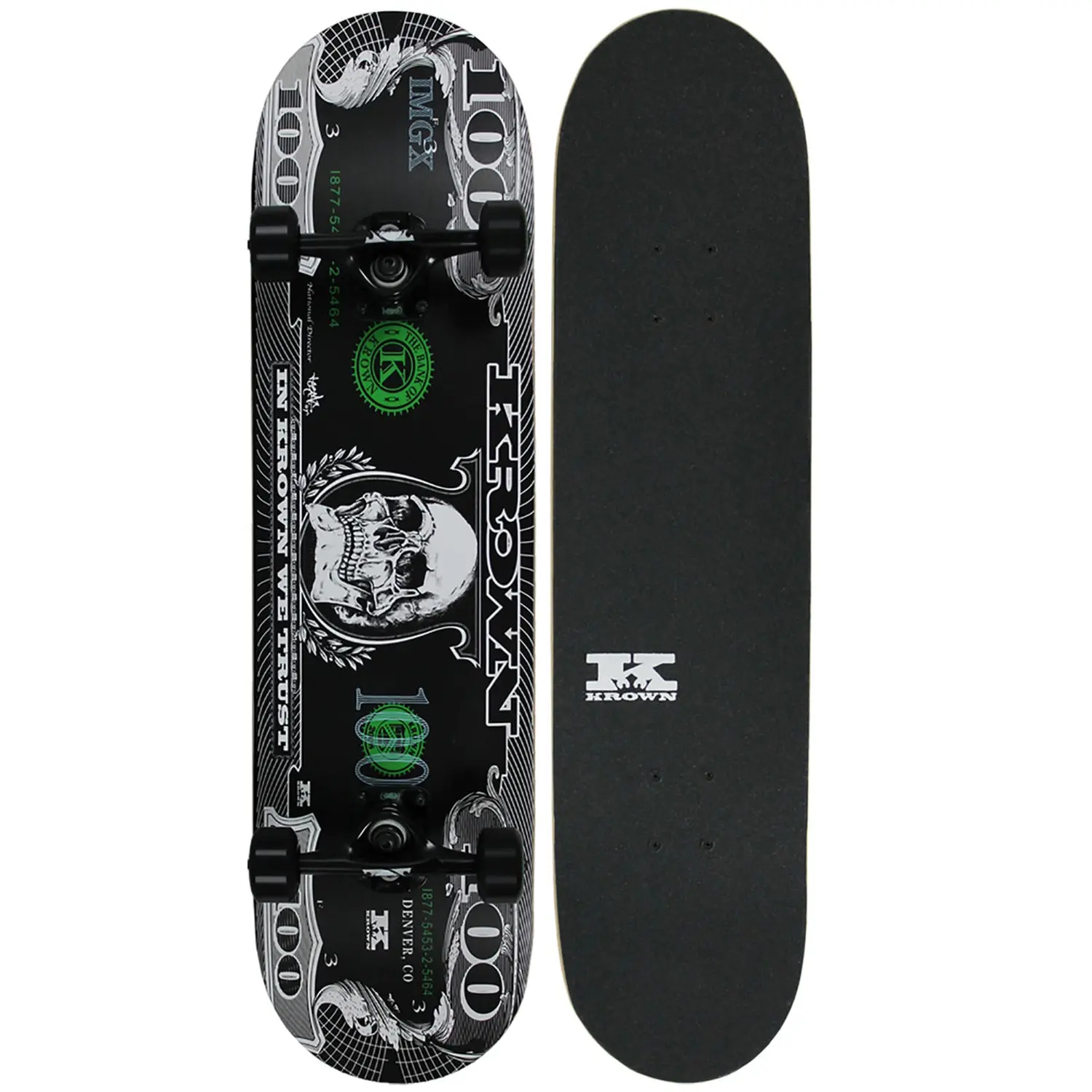 Krown Pro Complete Dollar Black 8.0"