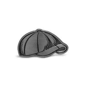 Boston Scally The Baker Boy Cap Pin - Antique Silver