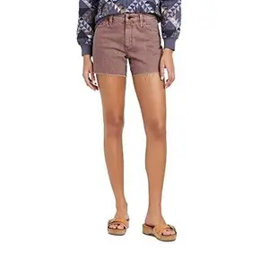 Universal Thread Womens High Rise Vintage MIDI Jean Shorts Size 16/33 Denim Comfort
