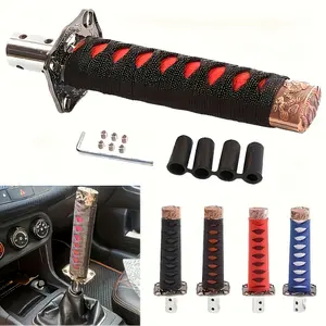 Car Shift Knob Car Modification Gear Lever Aumatic Manual Creative Samurai Sword Handle Shifter Universal Personality Style-G