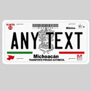 Michoacan placas de mexico Personalizadas Personalized License Plates