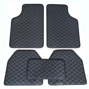 Right Hand Drive Car Floor Mats PVC Leather Auto Carpet Waterproof Easy Clean 4 5 Piece Set Dirtproof Interior Accessories Universal Fit Custom Style Durable Non Slip