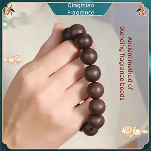 Derived from Qingbai Leichao (Classified Anecdotes of the Qing Dynasty) – Qingmiao Hexiangzhu (Qingmiao Combined Fragrant Beads) - Jasmine Fragrance healing  jewelry Stainless Steel Skull Bracelet cute  bracelets