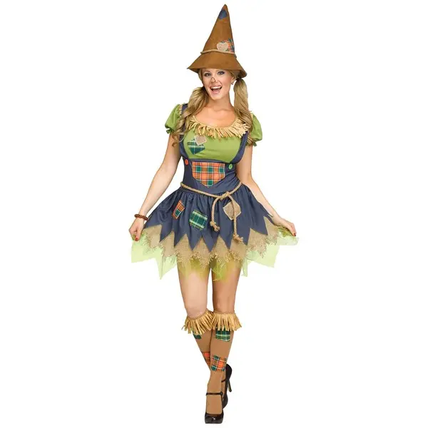 Women's Sweet Scarecrow Costume
