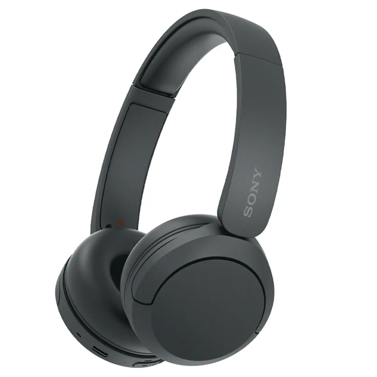 Sony WH-CH520 Wireless Headphones with Microphone - Computer Audio Device, Custom Adjustable Fit, Detachable USB Cable, Comfortable Earpads, Seamless Streaming, Fast Pair, 3-Minute Quick-Charge, 50 Hours Playtime, A2DP, AVRCP, HFP, HSP, Black