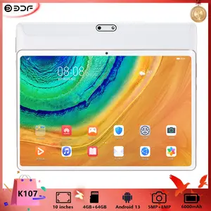 10.1 Inch Android 13 Tablet PC, 4GB RAM + 64GB ROM + 512gb Expandable Storage, 1920x1200 IPS Touch Screen, 2.4g/5g WiFi, Bluetooth-compatible 5.0, 6000mah Battery, Touchscreen Tablet