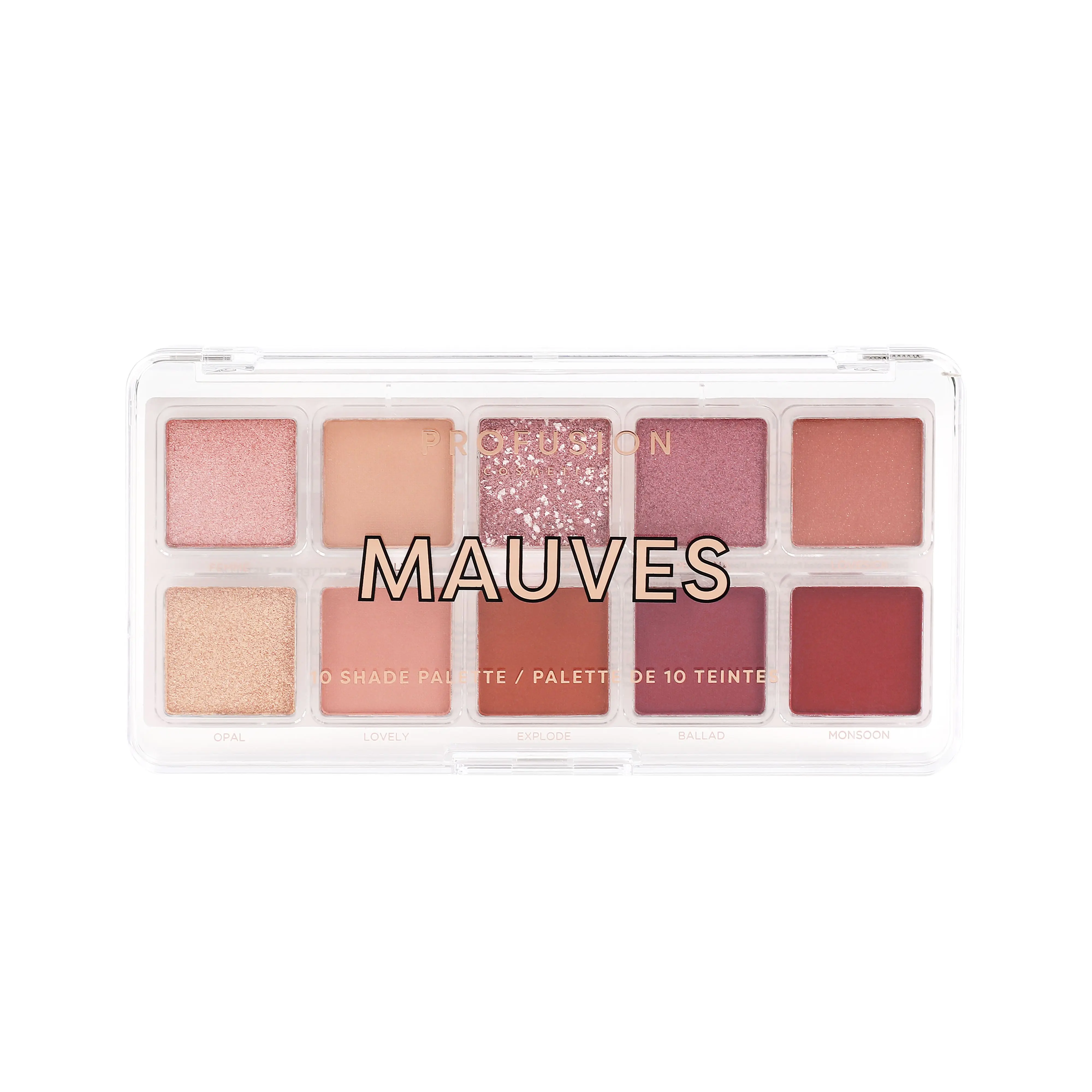 Mauves 10 shade palette