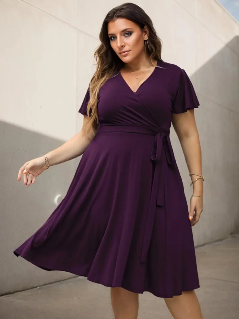 knee length dresses - TikTok Shop