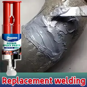 Doeyvose Repair Epoxy Glue, High Strength Metal Welding, Temperature Resistant, Fixes Pipes, Car Parts, Bicycle, 25ML, Perfect Gift