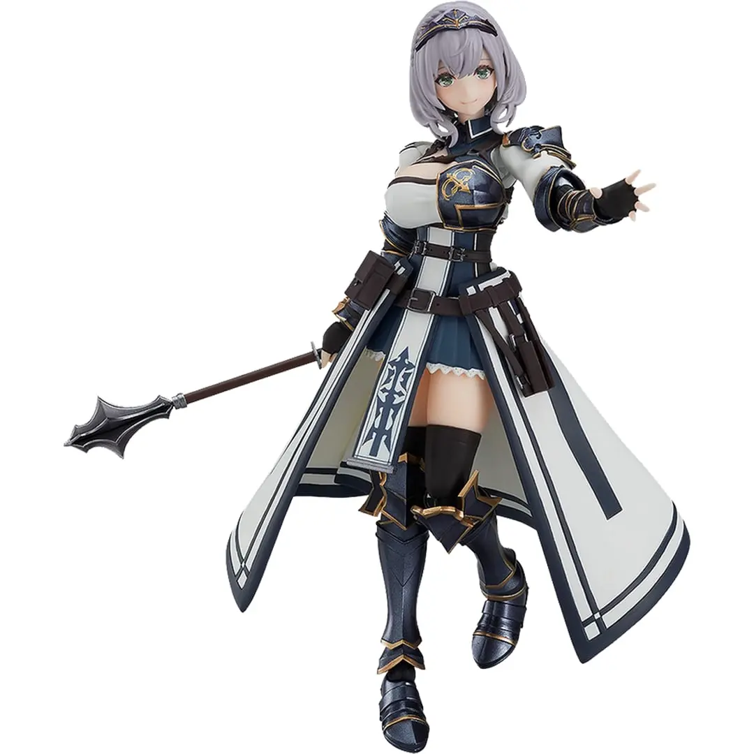 212 MAIN Licensed Hololive Production Vtuber Shirogane Noel Fluffy Knight Figma Series Action Figure (Good Smile M06815)