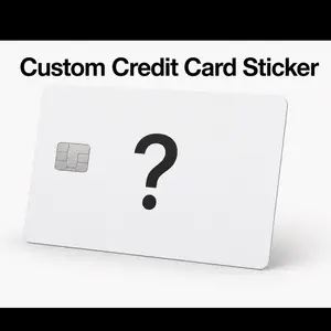 Custom Credit Card Sticker Cover