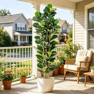 LH-GarveeSnake Plant Live Indoor Plant Low Maintenance Air Purifying Home Office Decorl Pot, Featuring 107 Synthetic Leaves, Ideal for Home, Office, Store, and Indoor or Outdoor Decoration