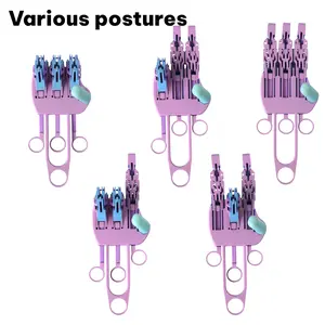 Viral 3D Printed Flexible Robot Hand - Grab & Play! Unique Fidget Toy & Desk Gadget for Tech Enthusiasts” cute animal toy mini fidget animal great gift flexible joint animal doll statue italian brainrot