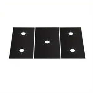 5-hole gas range pad Gas range pad Teflon gas range protective cover cleaning pad anti-fouling pad Gas Stove