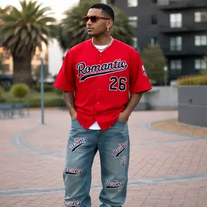 Bruno 26 Romantic Baseball Jersey - Vintage Bruno Fan Shirt - Aesthetic Retro Baseball Button Up - Concert Outfit - Gift for Pop Music Lovers, Trendy Fan Merchandise K