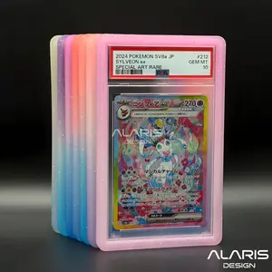 BumperGuard for Graded Standard PSA Cards - Astra Collection - TPU Flexible Impact Protection Precision Molded Fit Scratch Edge Defense Slim Lightweight Design Graded Guard