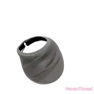 2026 Trending Niche Style: Women's Organza Open-Top Sun Visor—Korean-Style Versatile Headband Hat for Summer Outings