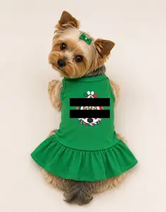 MX GREEN RUFFLE DRESS