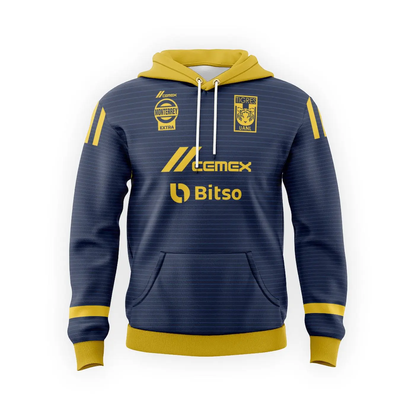 Sudadera Tigres Visitante 24 hoodie camiseta de futbol, football hoodies, soccer jersey, shirt for fútbol lover, gifts for fan