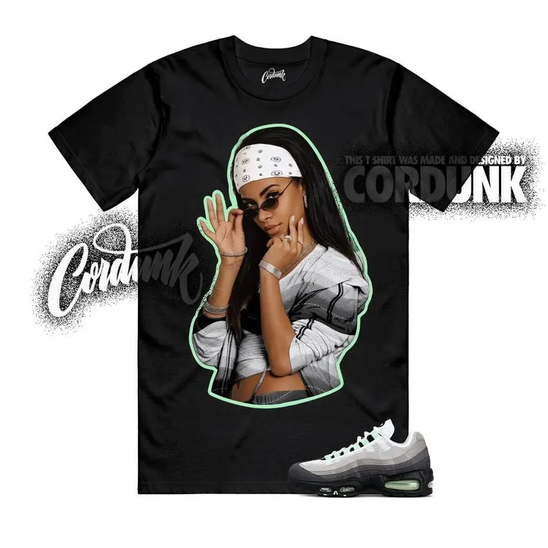 95 Fresh Mint Matching T Shirt, LIYAH Graphic Shirt, 90s Hip Hop Tee, Gift For Women and Man, Unisex T-Shirt, Sneaker Head Gift