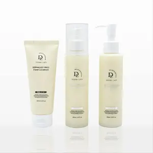 Dermalady Mayu 3-in-1 Skincare Set - Foam Cleanser, Hydrating Toner, Ampoule Cream for Deep Nourishment, Hydration, Skin Balance & Barrier Repair