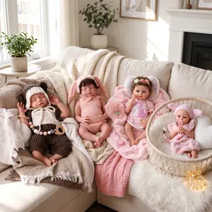BABESIDE Full Body Silicone Reborn Baby Doll (rebornbabydoll) - 12/16/20 Inch Weighted Realistic Newborn Doll, Complete Accessories, Gift Box Included