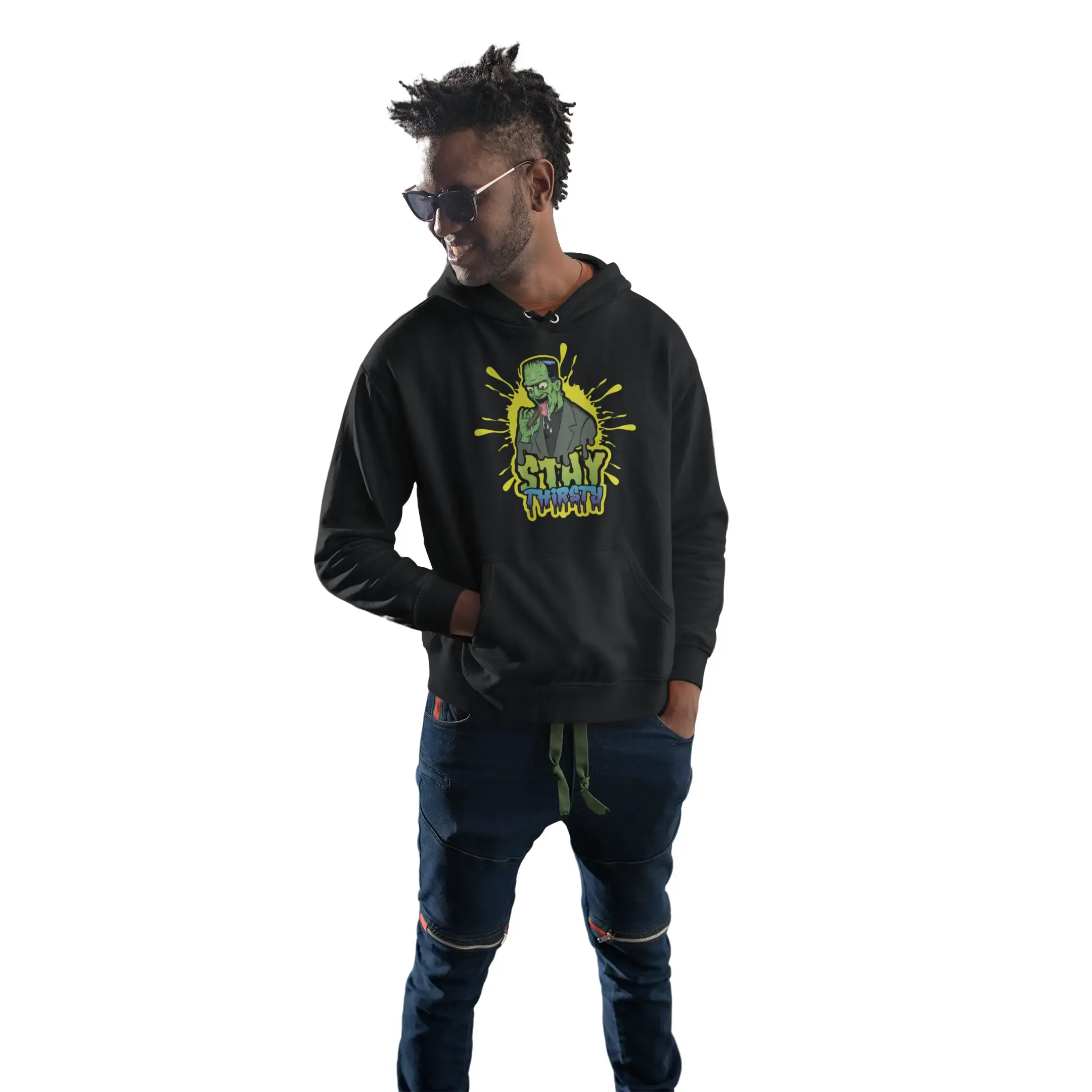 Stay Thirsty Smart Hoodie - Men's Sweatshirt for Smart Style - Sweatshirts, Menswear