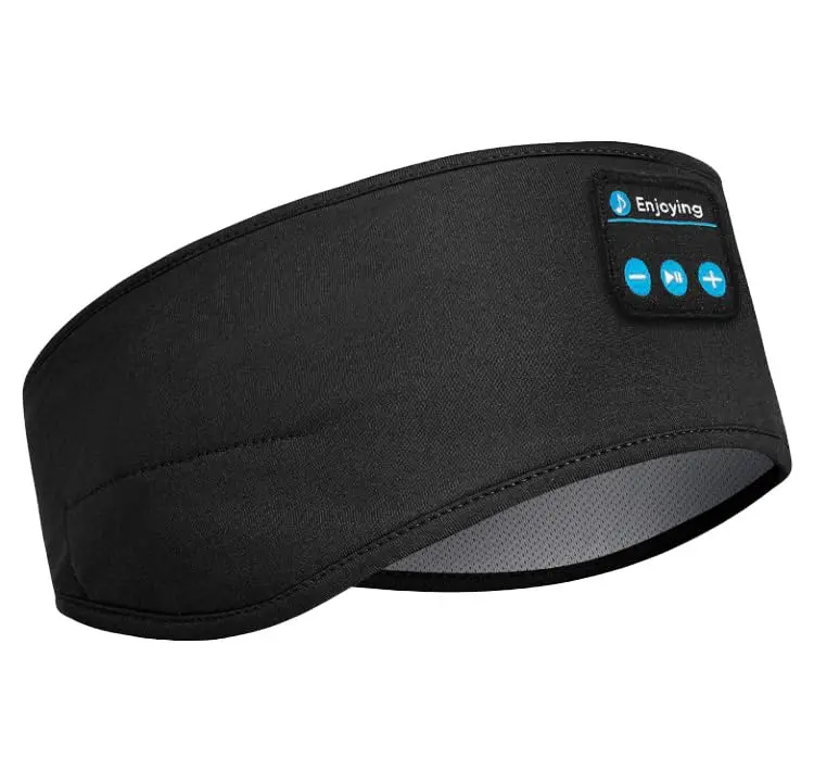 Wireless Bluetooth Sports Headband Headphones Ultra-Thin HD Stereo Perfect for Sleeping,Workout,Jogging,Yoga, Air Travel, Meditation