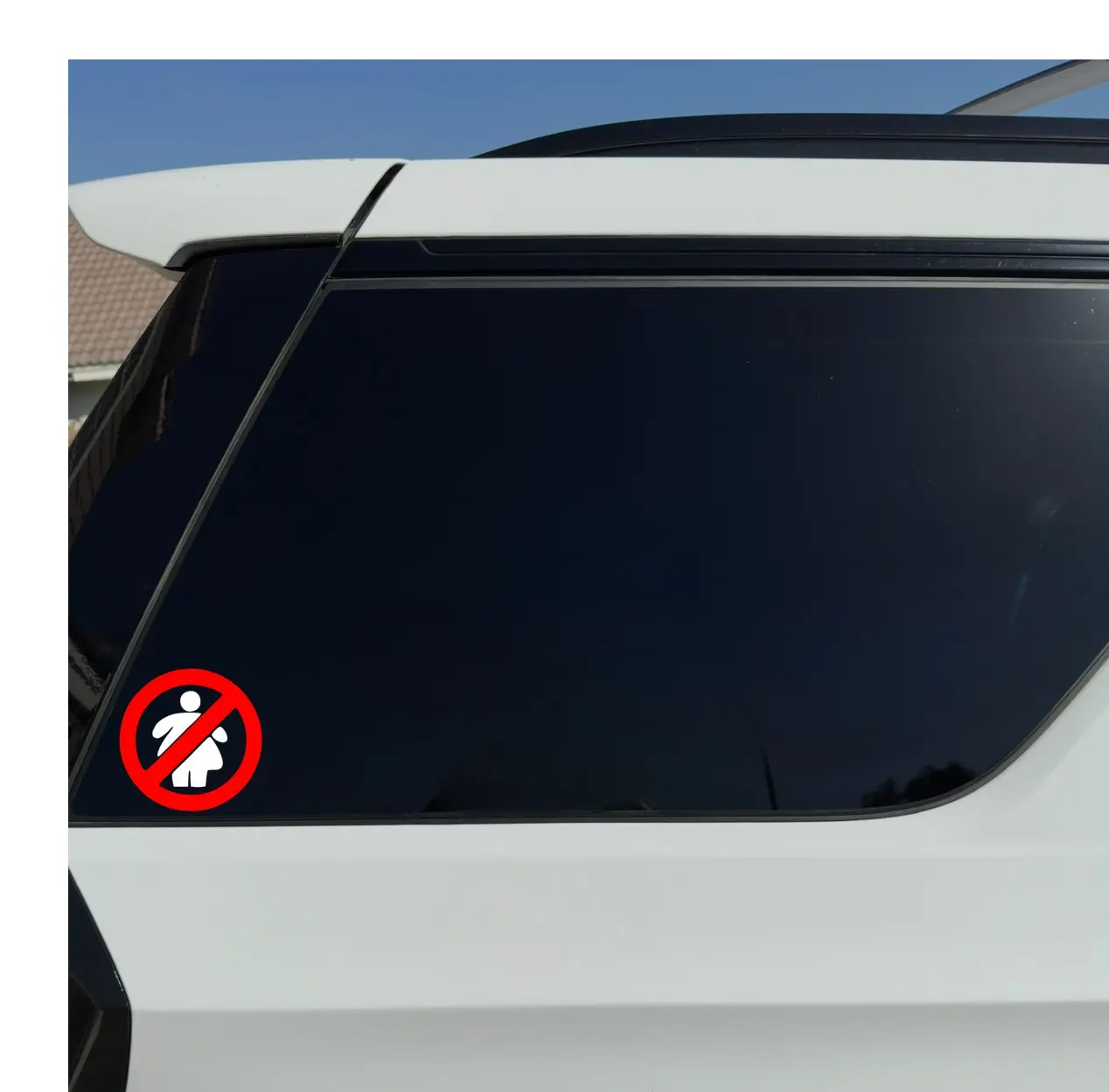 No Gorditas Universal Car Sticker - Easy Application, Quick Customization Vinyl Adhesive, Playful Side Decals, Car Decal Signs, Truck Stickers for Vehicle Exterior Automotive Accessories
