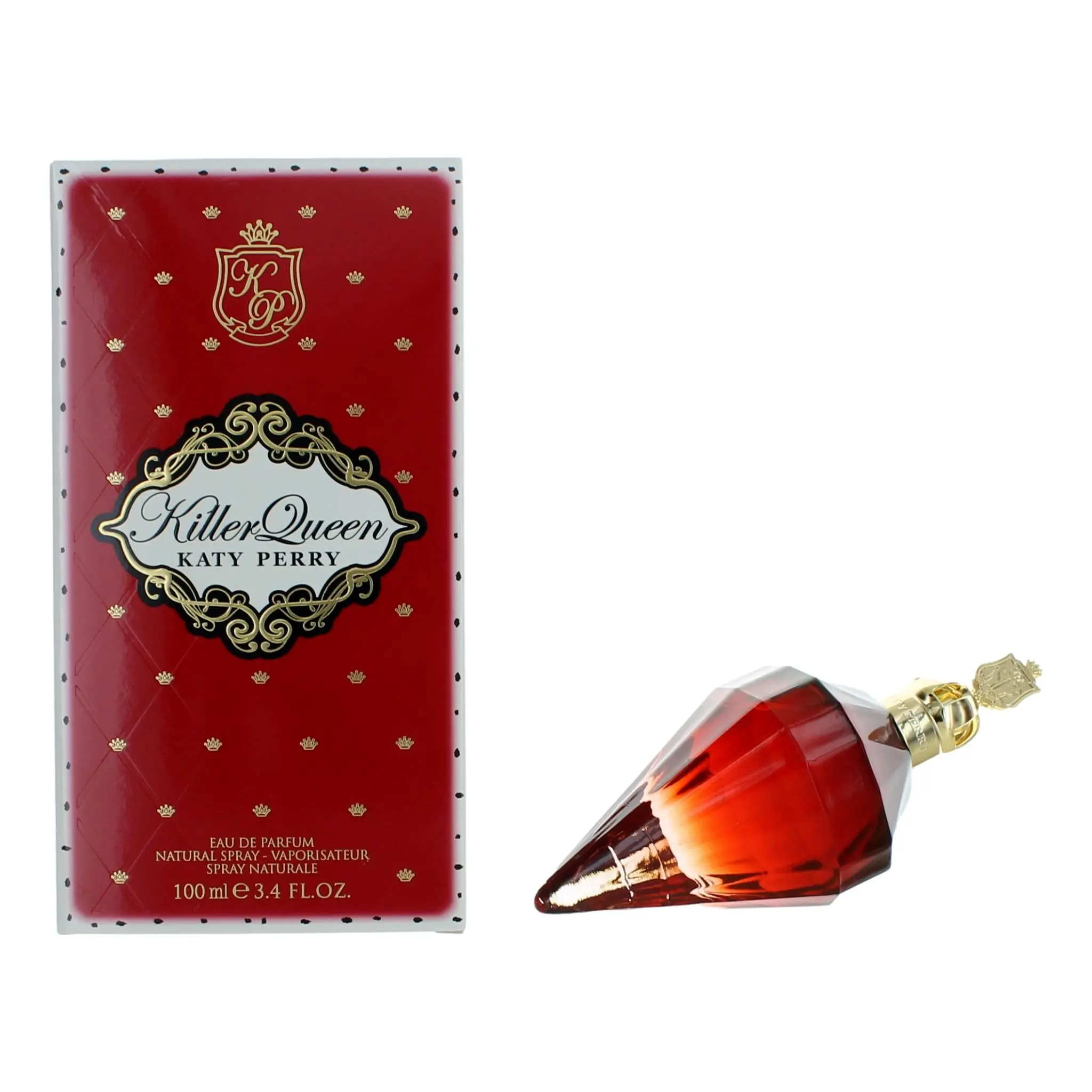 Killer Queen by Katy Perry - 3.4 fl oz EDP Spray for Female Use, Women's Fragrance, Spray Bottle