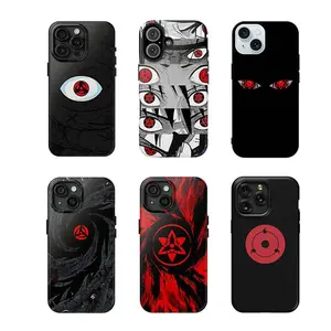 Sharingan Eye Tough Phone Case for iPhone, Cartoon Phone Case