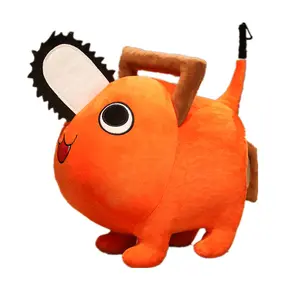 10/25/40cm Chainsaw Man Pochita Plush Toy Cartoon Soft Stuffed Doll Pendant Pillow Kids Birthday Gift