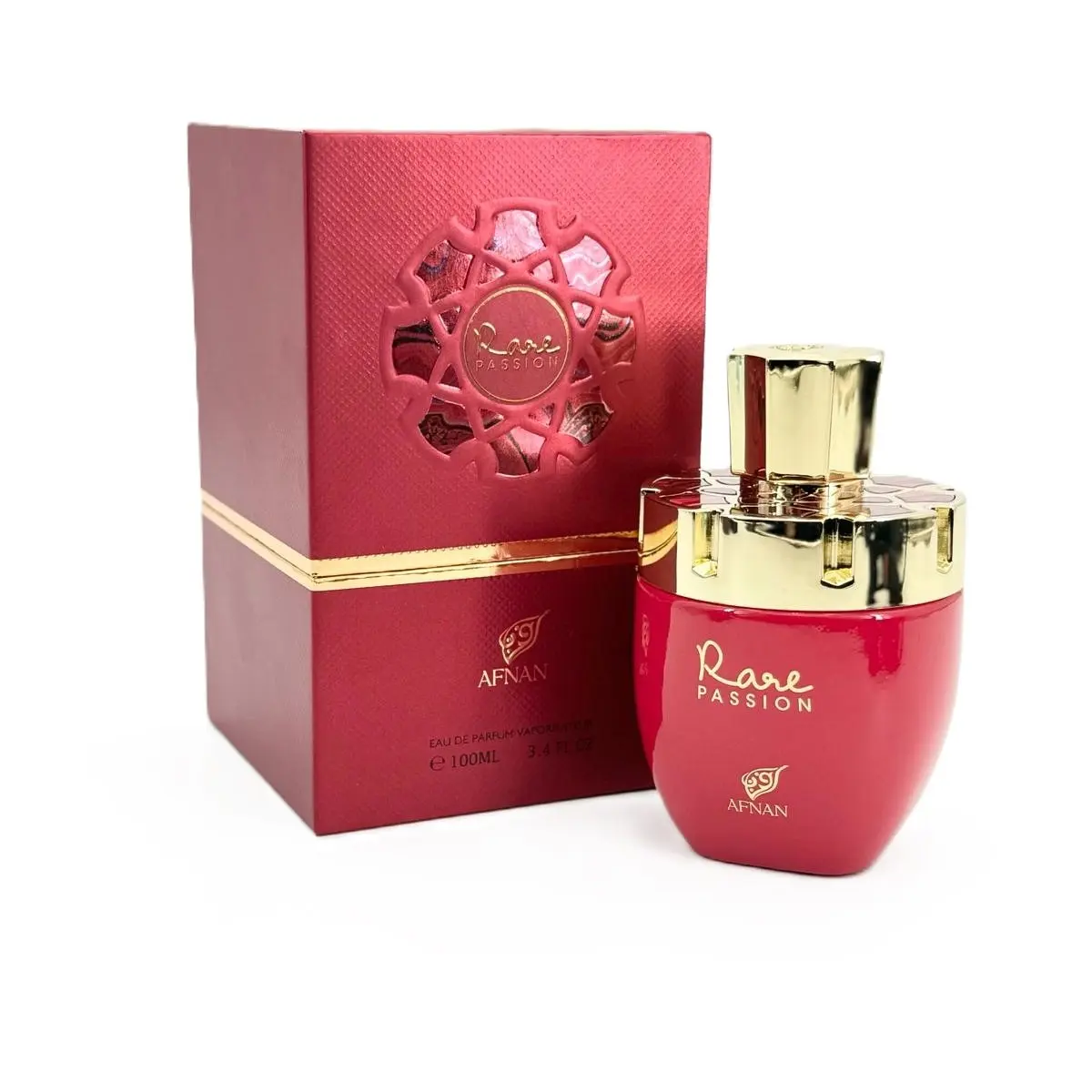 AFNAN Rare Passion Eau de Parfum Spray (3.4 fl oz) - Women's Fragrance, Edp Body Perfume, Citrusy Floral Amber, Floral Scented Fragrance, Vanilla Scents, Sweet Adult Use, Adults, Amber Musk, Floral Scents