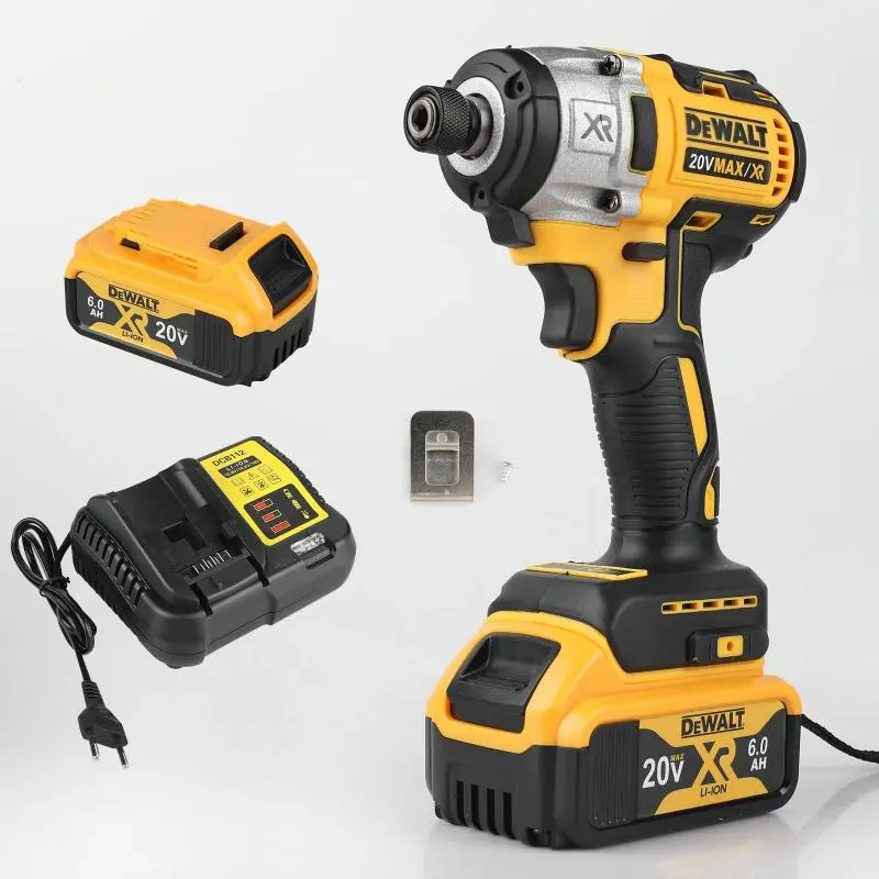 Dewalt DCD887 20V Brushless Cordless Impact Drill - 3250RPM Speed, 1/4-Inch High Torque, Screwdriver Functionality, Lithium Batteries Compatible Tool for DIY Repair, Home Fix (Tool Enthusiasts’ Pick)