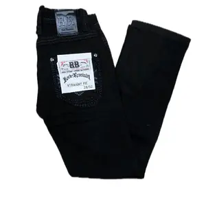 Rock Revolution Black Straight Fit jeans