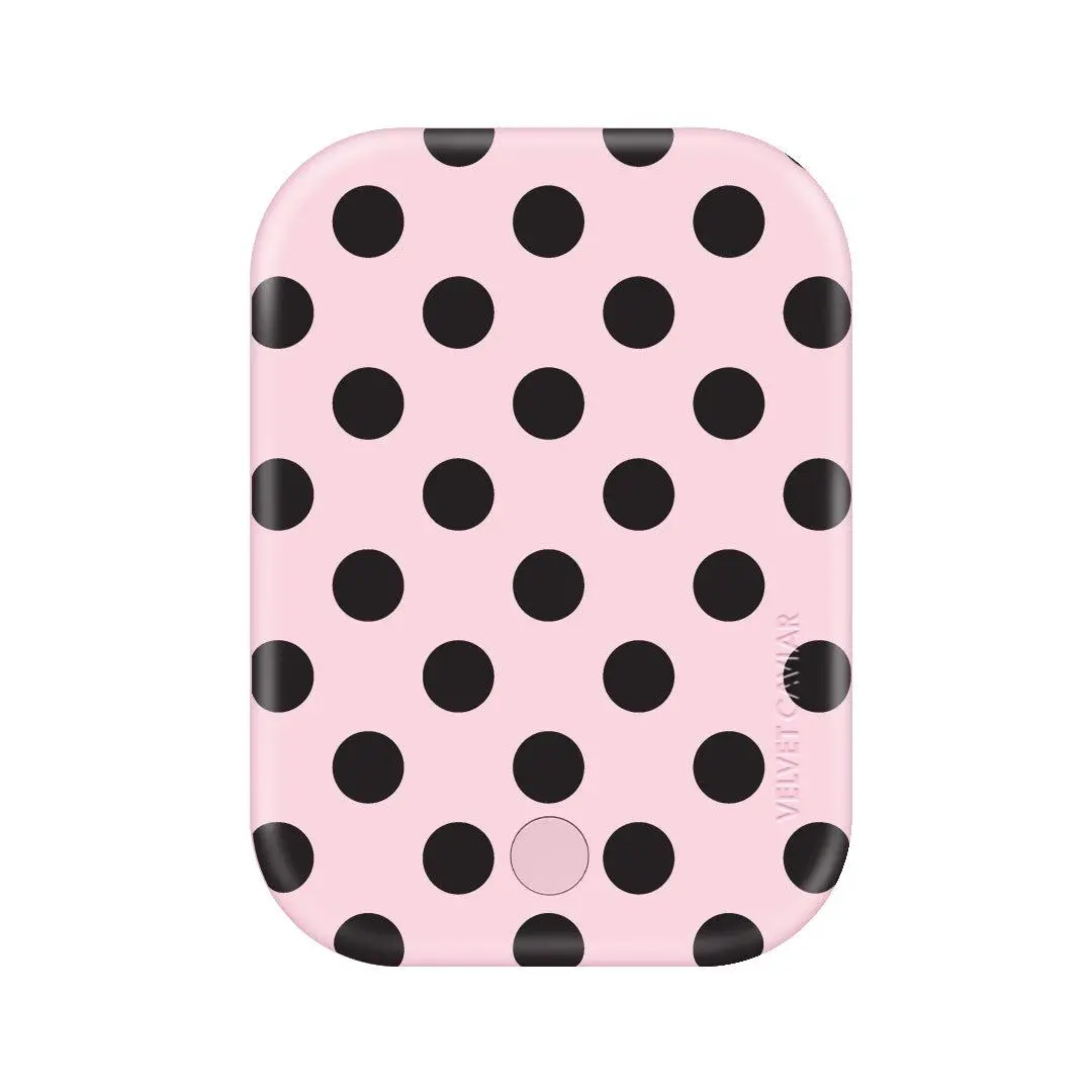 Princess Pink Polka Dot Portable MagSafe Charger Power Pack