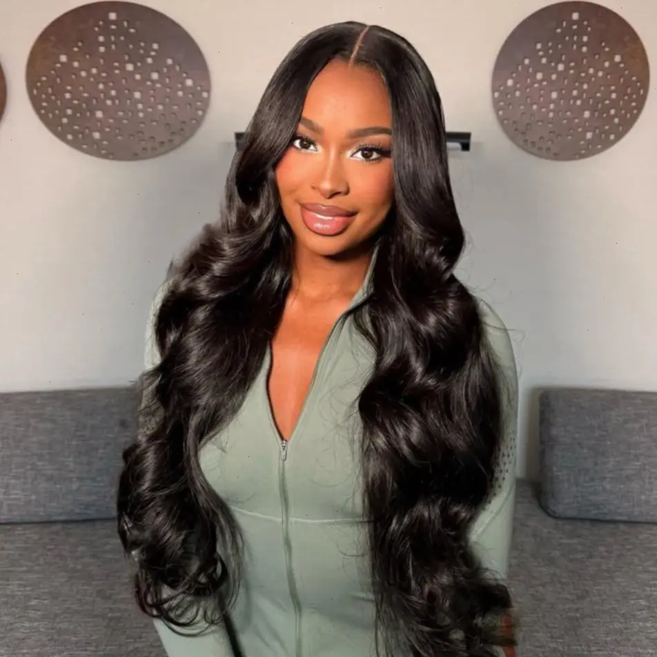 Tuneful 13x6 Body Wave Lace Front Wigs Human Hair Pre Plucked 180% Density Human Wig HD Transparent Lace Frontal Wigs Human Hair for Women