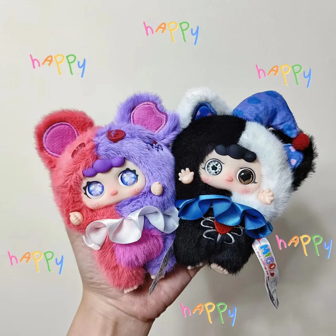 【ZZ】---ZZ-MIGO LIttle Troublemakert Plush Pendant Bliend BOx