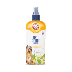 Pets Itch Relief Spray for Dogs - Dog Itch Relief with Baking Soda Chamomile & Peppermint Scent - Professional Dog Skin Care Spray - Anti Itch Spray for Dog, Itchy Dog Skin Relief 8oz