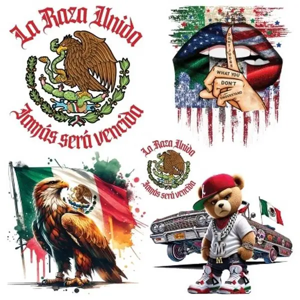 La raza unida DTF Gangsheet