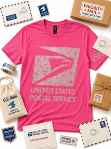 Pink Postal Spark Tee