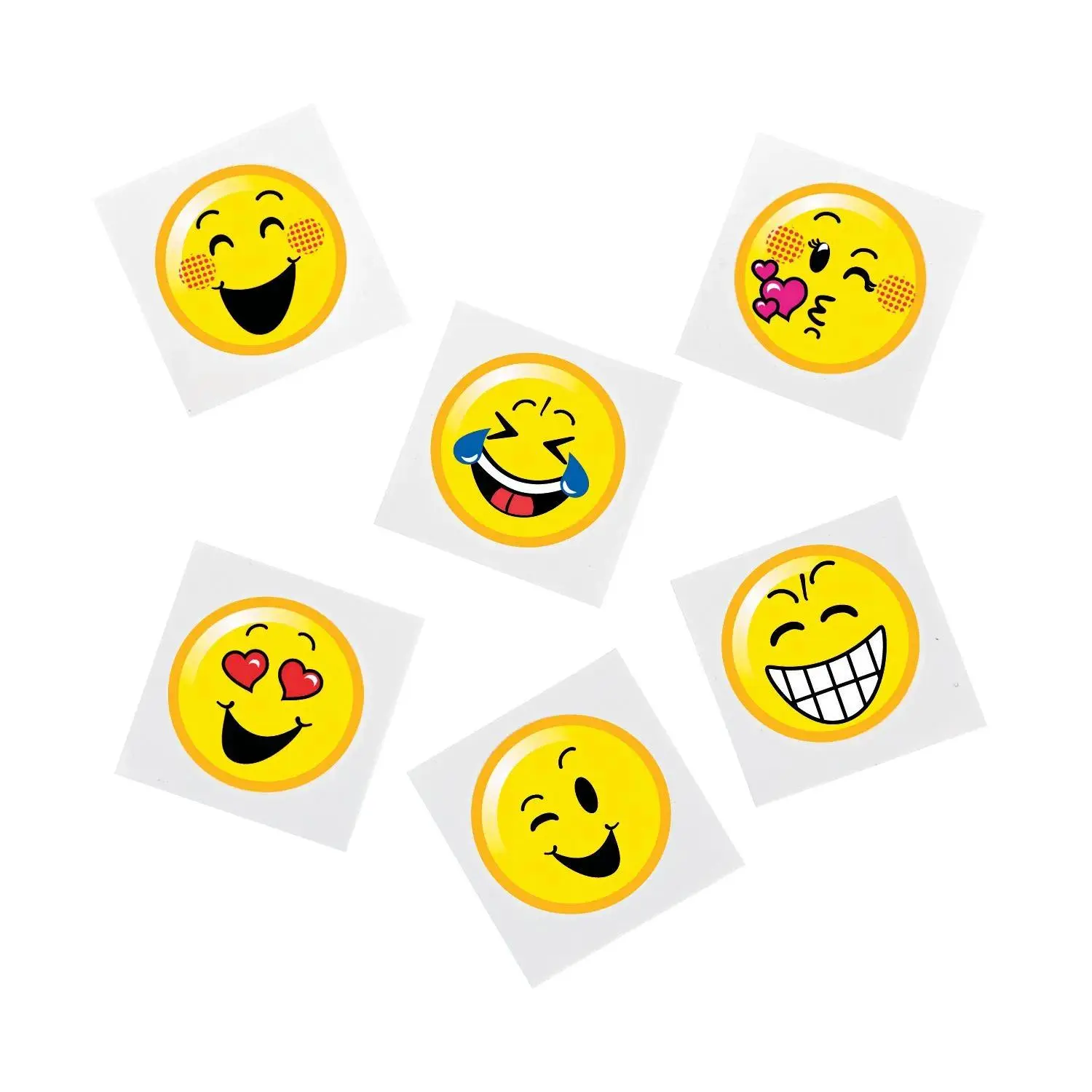 Bulk 72 Pc. Emoji Temporary Tattoo Assortment Bulk 72 Pc. Emoji Temporary Tattoo Assortment